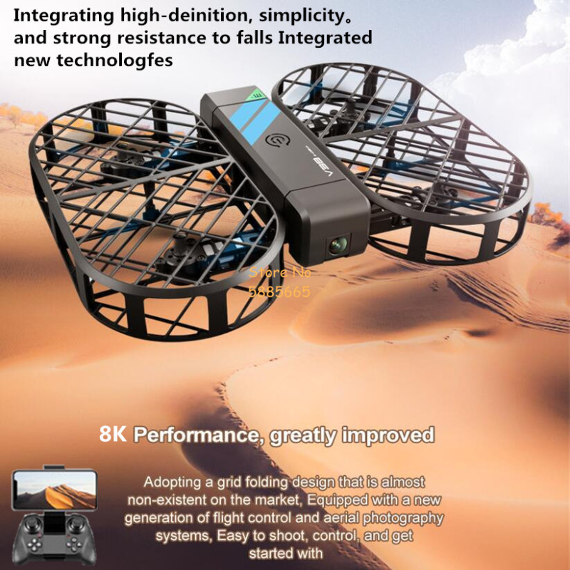 Drone Racing Camera - 8K HD 카메라 360 ° 보호