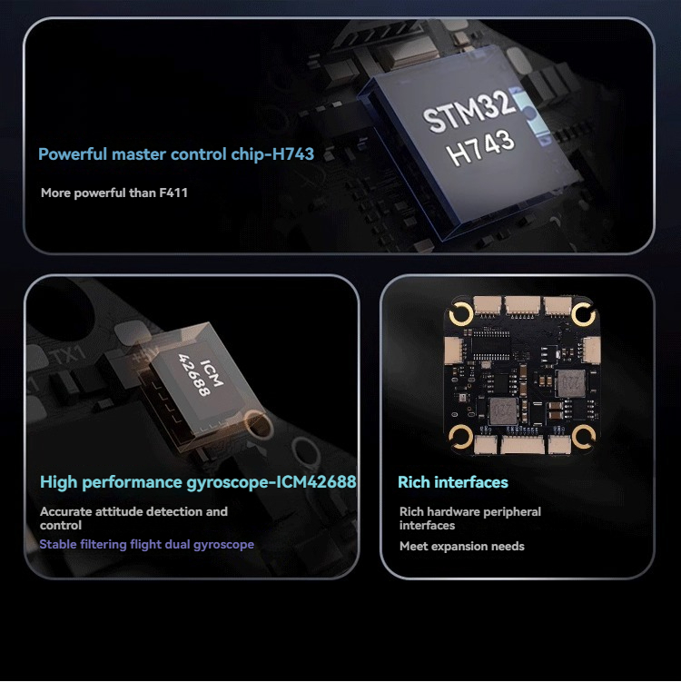 HAKRC H743 비행 제어 장치, 8S/12S 지원 - Drone Racing Flight Controller 리뷰 및 가격